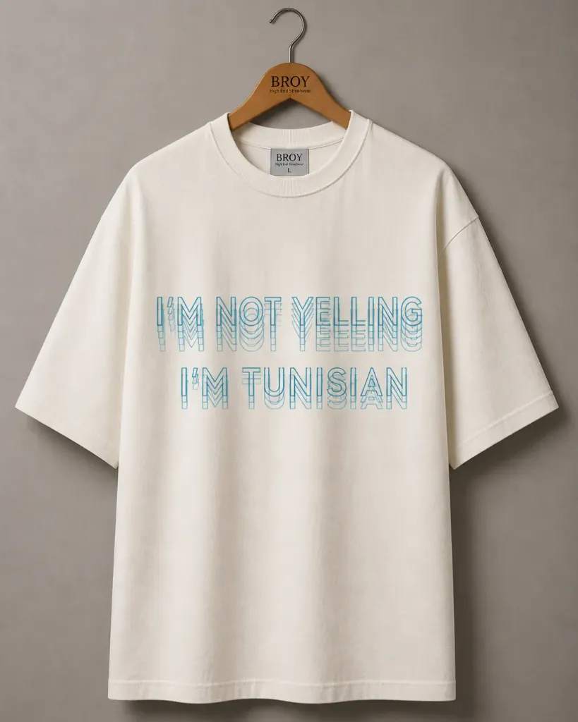 T-shirt I'M TUNISIAN